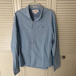 Penguin collared dress shirt